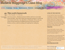 Tablet Screenshot of muggridge.wordpress.com