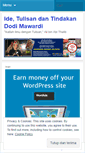 Mobile Screenshot of dodimawardi.wordpress.com