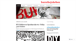 Desktop Screenshot of burnthejukebox.wordpress.com