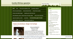 Desktop Screenshot of lectioapuntes.wordpress.com
