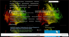 Desktop Screenshot of literaturevoodoo.wordpress.com