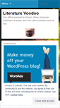 Mobile Screenshot of literaturevoodoo.wordpress.com