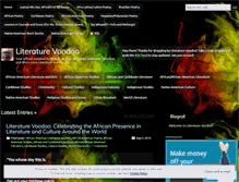 Tablet Screenshot of literaturevoodoo.wordpress.com