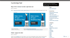 Desktop Screenshot of cambridgerail.wordpress.com