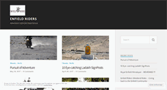 Desktop Screenshot of enfieldriders.wordpress.com