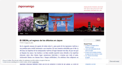 Desktop Screenshot of japonamigo.wordpress.com