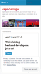 Mobile Screenshot of japonamigo.wordpress.com