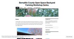 Desktop Screenshot of osbackyardfarming.wordpress.com