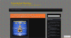 Desktop Screenshot of cyberactive1971.wordpress.com