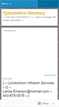 Mobile Screenshot of cyberactive1971.wordpress.com