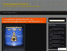 Tablet Screenshot of cyberactive1971.wordpress.com