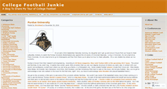 Desktop Screenshot of collegefootballfan.wordpress.com