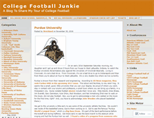 Tablet Screenshot of collegefootballfan.wordpress.com