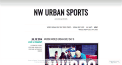 Desktop Screenshot of nwurbansports.wordpress.com