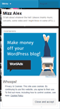 Mobile Screenshot of mizzalex.wordpress.com