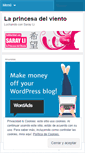 Mobile Screenshot of laprincesadelviento.wordpress.com