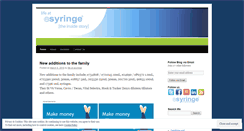 Desktop Screenshot of lifeatesyringe.wordpress.com