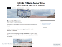 Tablet Screenshot of iglesiaebs.wordpress.com