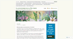 Desktop Screenshot of boutiquefeeverte.wordpress.com