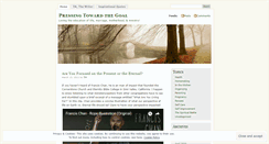 Desktop Screenshot of pressingtowardthegoal.wordpress.com