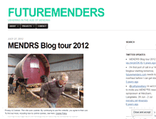 Tablet Screenshot of futuremenders.wordpress.com