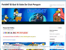 Tablet Screenshot of ferb847club.wordpress.com