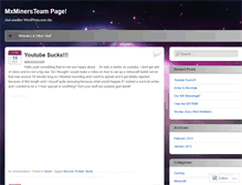 Tablet Screenshot of mxminersteam.wordpress.com