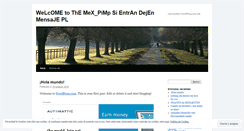 Desktop Screenshot of mexpimp12.wordpress.com