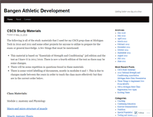 Tablet Screenshot of bangenathleticdevelopment.wordpress.com