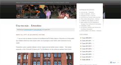 Desktop Screenshot of cosenostre2009.wordpress.com