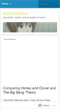 Mobile Screenshot of animeotaku.wordpress.com