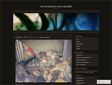Tablet Screenshot of beerandblood.wordpress.com