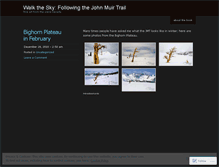Tablet Screenshot of johnmuirtrail.wordpress.com