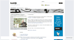 Desktop Screenshot of boelrijk.wordpress.com