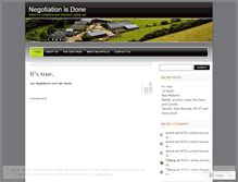 Tablet Screenshot of negotiationisdone.wordpress.com
