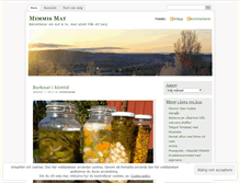 Tablet Screenshot of mimmismat.wordpress.com