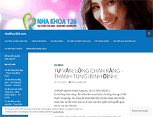 Tablet Screenshot of nhakhoa126.wordpress.com