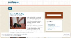 Desktop Screenshot of mexicopat.wordpress.com
