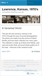 Mobile Screenshot of lawrencekansas1970s.wordpress.com