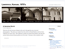 Tablet Screenshot of lawrencekansas1970s.wordpress.com