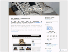 Tablet Screenshot of coolclothes.wordpress.com