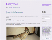 Tablet Screenshot of bockychoy.wordpress.com