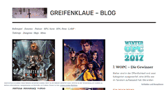 Desktop Screenshot of greifenklaue.wordpress.com