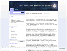 Tablet Screenshot of ideasbajolalluvia.wordpress.com