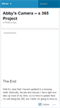 Mobile Screenshot of abbyscamera.wordpress.com