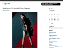 Tablet Screenshot of krypt3ia.wordpress.com
