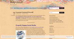 Desktop Screenshot of hunruh.wordpress.com