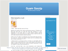 Tablet Screenshot of guamgossip.wordpress.com