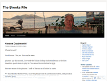 Tablet Screenshot of brooksfile.wordpress.com