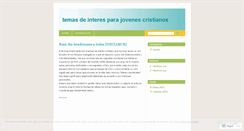 Desktop Screenshot of jovenescristianosevangelicos.wordpress.com